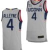 Nahiem Alleyne Jersey UConn Huskies College Basketball Limited Gray #4
