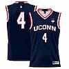 Nahiem Alleyne Jersey UConn Huskies College Basketball No Name Navy #4