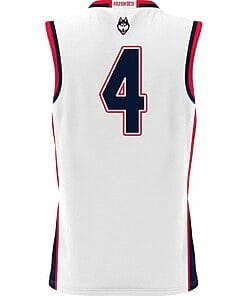 Nahiem Alleyne Jersey UConn Huskies College Basketball White #4 6 Nahiem Alleyne Jersey UConn Huskies College Basketball White 41 2