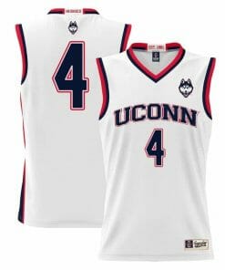 Nahiem Alleyne Jersey UConn Huskies College Basketball White #4