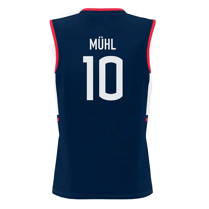 Nika Mühl Jersey UConn Huskies College Basketball Navy #10 3 Nika Mühl Jersey UConn Huskies College Basketball Navy #10 - Image 3
