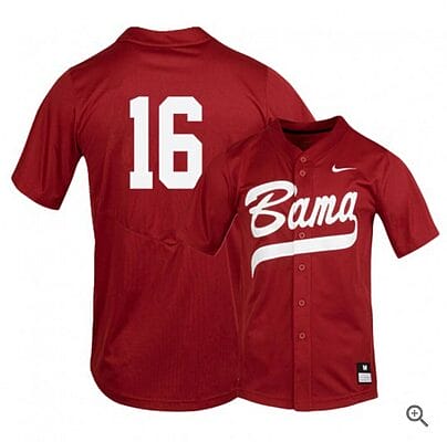 Owen Diodati Jersey Alabama Crimson Tide Baseball NCAA College Alumni Red #16