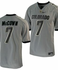 Owen McCown Jersey Colorado Buffaloes College Football Untouchable Game Grey #7