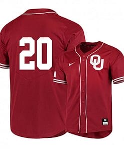 Peyton Graham Jersey Oklahoma Sooners Baseball NCAA College Red Elite Alumni #20