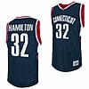 Richard Hamilton Jersey UConn Huskies College Basketball Navy Retro #32