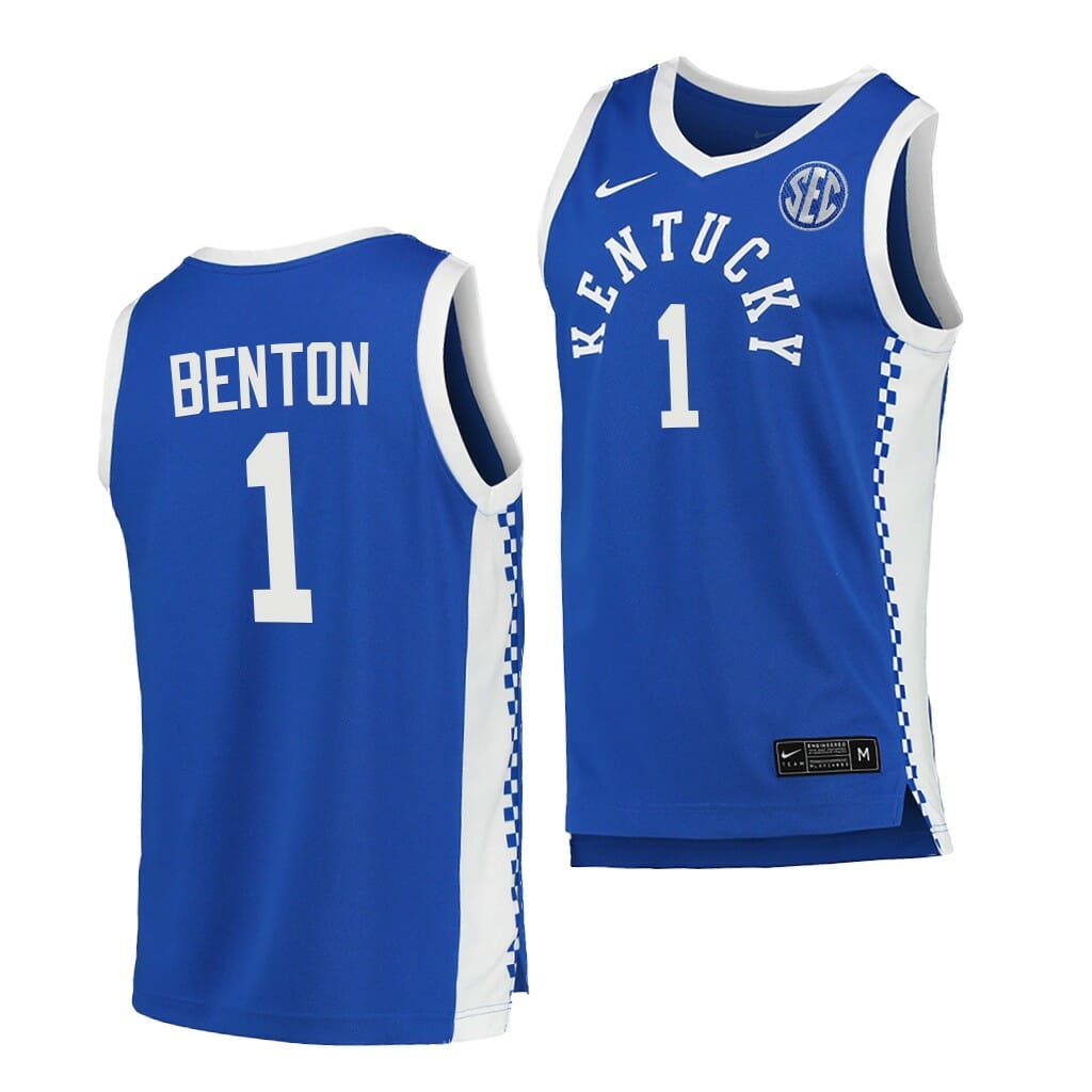 Robyn Benton Jersey Kentucky Wildcats College Basketball NCAA eligibility Jersey 2023 WNBA Draft Blue #1 1 Robyn Benton Jersey Kentucky Wildcats College Basketball NCAA eligibility Jersey 2023 WNBA Draft Blue #1