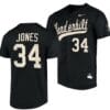 Spencer Jones Jersey Vanderbilt Commodores Baseball NCAA College Black #34 2 Spencer Jones Jersey Vanderbilt Commodores Baseball NCAA College Black #34