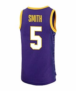SaMyah Smith Jersey LSU Tigers Basketball 2023 NCAA College Purple 51 2