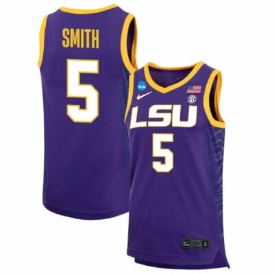 Sa'Myah Smith Jersey LSU Tigers Basketball 2023 NCAA College Purple #5