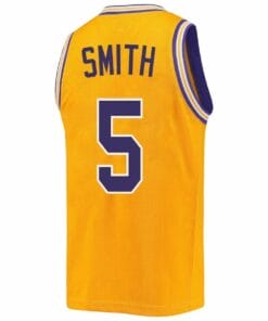 Sa'Myah Smith Jersey LSU Tigers Basketball 2023 NCAA College Retro Gold #5 6 SaMyah Smith Jersey LSU Tigers Basketball 2023 NCAA College Retro Gold 51 2