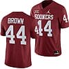 Sammy Brown Jersey Oklahoma Sooners College Football Maroon #44 Five-Star LB