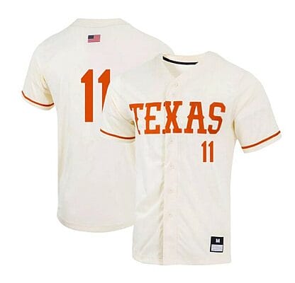 Tanner Witt Jersey Texas Longhorns Baseball NCAA College Natural Alumni #11 6 Tanner Witt Jersey Texas Longhorns Baseball NCAA College Natural Alumni #11