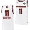 Talaysia Cooper Jersey South Carolina Gamecocks College Basketball White #11