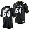 Terrance Lang Jersey Colorado Buffaloes College Football Game Black #54 4 Terrance Lang Jersey Colorado Buffaloes College Football Game Black #54