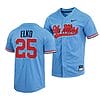 Tim Elko Jersey Ole Miss Rebels College Baseball Full-Button Blue #25 3 Tim Elko Jersey Ole Miss Rebels College Baseball Full-Button Blue #25