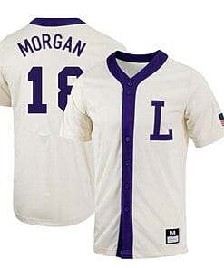 Tre Morgan Jersey LSU Tigers Baseball NCAA College White Alumni #18