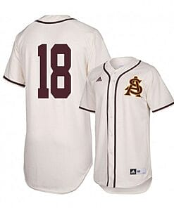 Trevor Hauver Jersey Arizona State Sun Devils Baseball NCAA College Alumni White #18