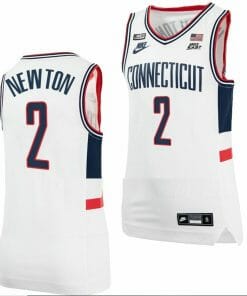 Tristen Newton Jersey UConn Huskies College Basketball Alumni White #2