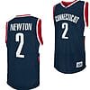 Tristen Newton Jersey UConn Huskies College Basketball Navy Retro #2