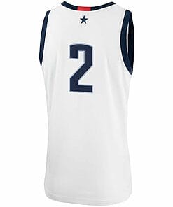 Tristen Newton Jersey UConn Huskies College Basketball No Name White 21 2
