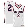 Tristen Newton Jersey UConn Huskies College Basketball White #21