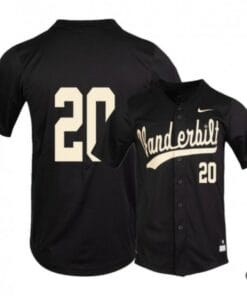Ty Duvall Jersey Vanderbilt Commodores Baseball NCAA College Black Alumni #20