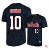 Tyler Keenan Jersey Ole Miss Rebels Baseball NCAA College Black Alumni #10