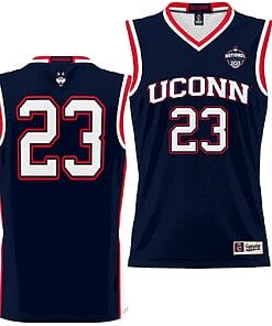UConn Huskies Basketball Jersey 2023 NCAA National Champions Navy #23