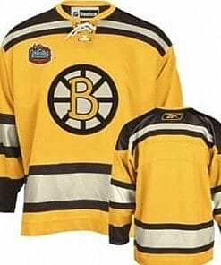 Custom Boston Bruins Jersey Name And Number Yellow