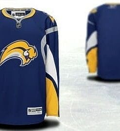 Custom Buffalo Sabres Jersey Name And Number Blue