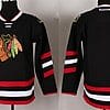 Custom Chicago Blackhawks Jersey Name And Number 2014 Black