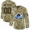 Custom Colorado Avalanche Jersey Name And Number Camo