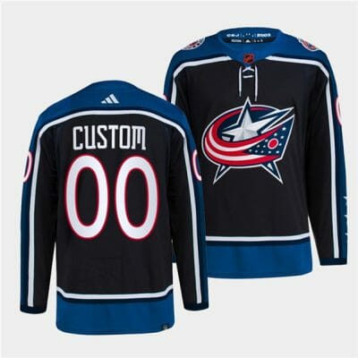 Custom Columbus Blue Jersey Name And Number 2022 Navy Reverse Retro