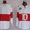 Custom Detroit Red Wings Jersey Name And Number White Winter Classic