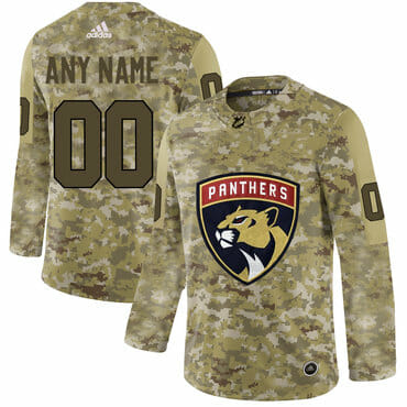 Custom Florida Panthers Jersey Name And Number Camo 6 Custom Florida Panthers Jersey Name And Number Camo