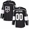 Custom Los Angeles Kings Jersey Name And Number 2017-2018 Black Hockey
