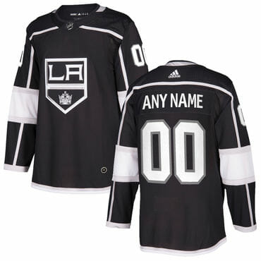 Custom Los Angeles Kings Jersey Name And Number 2017-2018 Black Hockey 6 Custom Los Angeles Kings Jersey Name And Number 2017-2018 Black Hockey