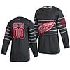 Custom NHL All-Star Jersey Name And Number 2020 Gray Game Detroit Red Wings