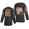 Custom NHL All-Star Jersey Name And Number 2020 Gray Game Pittsburgh Penguins