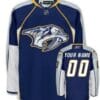 Custom Nashville Predators Jersey Name And Number Blue 2 Custom Nashville Predators Jersey Name And Number Blue