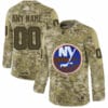 Custom New York Islanders Jersey Name And Number Camo