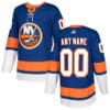 Custom New York Islanders Jersey Name And Number Light Blue Home Hockey NHL