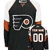 Custom Philadelphia Flyers Jersey Name And Number Black