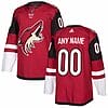 Custom Phoenix Coyotes Jersey Name And Number Red NHL 2 Custom Phoenix Coyotes Jersey Name And Number Red NHL