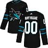Custom San Jose Sharks Jersey Name And Number Black Alternate 2 Custom San Jose Sharks Jersey Name And Number Black Alternate