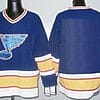 Custom St. Louis Blues Jersey Name And Number Blue CCM