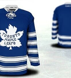 Custom Toronto Maple Leafs Jersey Name And Number 2014 Winter Classic Blue