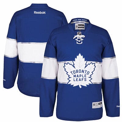 Custom Toronto Maple Leafs Jersey Name And Number 2017 Blue Centennial Classic Reebok Hockey