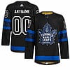 Custom Toronto Maple Leafs Jersey Name And Number Black Drew House Alternate NHL