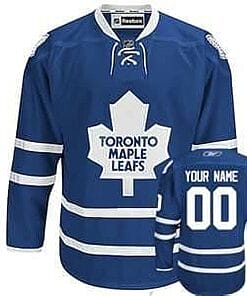 Custom Toronto Maple Leafs Jersey Name And Number Blue